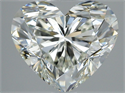 Natural Diamond 2.06 Carats, Heart with  Cut, H Color, VS1 Clarity and Certified by IGI