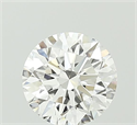 Lab Grown Diamond 1.25 Carats, Round with Ideal Cut, D Color, VVS1 Clarity and Certified by IGI