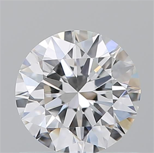 Picture of Natural Diamond 0.81 Carats, Round with Excellent Cut, E Color, VS1 Clarity and Certified by GIA