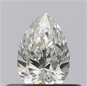 Diamante Natural 0.30 quilates, De pera , Color D, claridad VS1 y certificado GIA