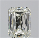 Natural Diamond 1.20 Carats, Radiant with  Cut, K Color, VS1 Clarity and Certified by GIA