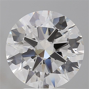 Picture of Lab Grown Diamond 4.59 Carats, Round with Excellent Cut, F Color, VS2 Clarity and Certified by IGI