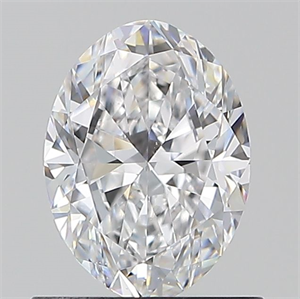 Picture of Natural Diamond 0.80 Carats, Oval with  Cut, D Color, VS2 Clarity and Certified by GIA