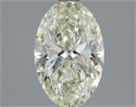 Diamante Natural 1.55 quilates, Ovalado , Color K, claridad SI1 y certificado IGI