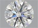 Diamante Natural 0.75 quilates, Redondo , Color I, claridad IF y certificado GIA