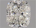 Diamante Natural 0.72 quilates, Del cojín , Color J, claridad SI1 y certificado GIA