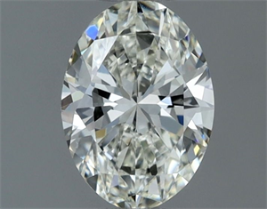 Foto Diamante Natural 0.50 quilates, Ovalado , Color H, claridad VS1 y certificado IGI de