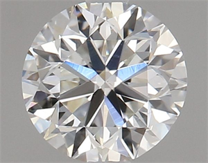 Picture of Natural Diamond 0.70 Carats, Round with Very Good Cut, H Color, VS2 Clarity and Certified by GIA