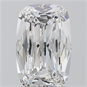 Diamante Natural 1.01 quilates, Del cojín , Color D, claridad VVS2 y certificado GIA