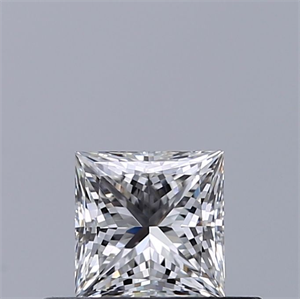 Picture of Natural Diamond 0.41 Carats, Princess with  Cut, G Color, VVS1 Clarity and Certified by GIA