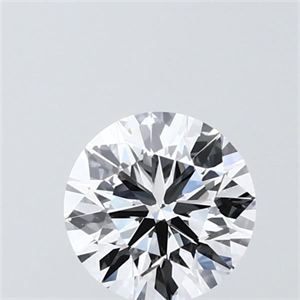 Picture of Lab Grown Diamond 1.00 Carats, Round with Ideal Cut, D Color, VVS2 Clarity and Certified by IGI