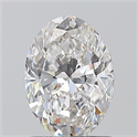 Natural Diamond 1.01 Carats, Oval with  Cut, E Color, VS1 Clarity and Certified by GIA