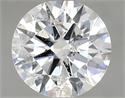Natural Diamond 1.00 Carats, Round with Excellent Cut, G Color, I1 Clarity and Certified by GIA