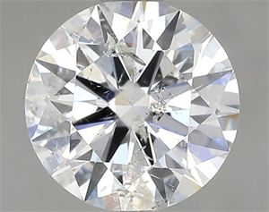 Picture of Natural Diamond 1.00 Carats, Round with Excellent Cut, G Color, I1 Clarity and Certified by GIA