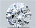 Diamante Natural 0.73 quilates, Redondo , Color D, claridad SI1 y certificado GIA