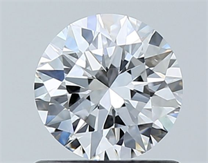 Foto Diamante Natural 0.73 quilates, Redondo , Color D, claridad SI1 y certificado GIA de