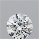 Natural Diamond 0.40 Carats, Round with Very Good Cut, E Color, VS1 Clarity and Certified by GIA
