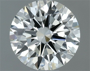Picture of Natural Diamond 0.60 Carats, Round with Excellent Cut, I Color, VS1 Clarity and Certified by IGI