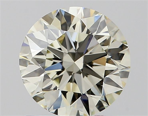 Picture of Natural Diamond 1.09 Carats, Round with Excellent Cut, J Color, VVS1 Clarity and Certified by IGI