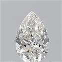 Diamante Natural 0.70 quilates, De pera , Color I, claridad VS1 y certificado GIA