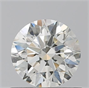 Diamante Natural 0.71 quilates, Redondo , Color L, claridad SI2 y certificado GIA