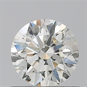 Foto Diamante Natural 0.71 quilates, Redondo , Color L, claridad SI2 y certificado GIA de