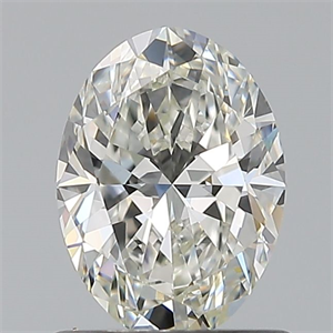 Picture of Natural Diamond 0.81 Carats, Oval with  Cut, H Color, VS1 Clarity and Certified by GIA