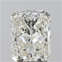 Natural Diamond 2.02 Carats, Radiant with  Cut, J Color, VVS2 Clarity and Certified by GIA