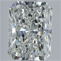Natural Diamond 2.50 Carats, Radiant with  Cut, I Color, VS2 Clarity and Certified by GIA
