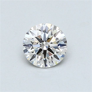 Foto Diamante Natural 0.50 quilates, Redondo , Color I, claridad VVS1 y certificado GIA de