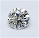 Del inventario de diamantes de laboratorio, 2.55 quilates, Redondo , Color D, claridad VS1 y certificado GIA