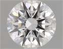 Natural Diamond 0.42 Carats, Round with Excellent Cut, D Color, VVS2 Clarity and Certified by GIA