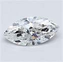 Diamante Natural 3.01 quilates, marqués , Color F, claridad VS1 y certificado GIA