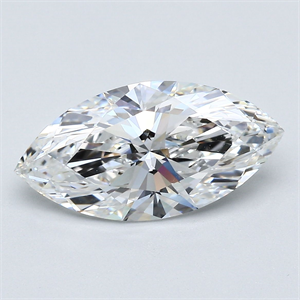 Picture of Natural Diamond 3.01 Carats, Marquise with  Cut, F Color, VS1 Clarity and Certified by GIA