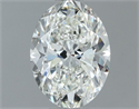 Diamante Natural 0.90 quilates, Ovalado , Color J, claridad VVS2 y certificado GIA