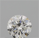 Natural Diamond 0.40 Carats, Round with Excellent Cut, H Color, VS1 Clarity and Certified by GIA