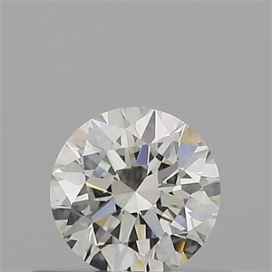 Picture of Natural Diamond 0.40 Carats, Round with Excellent Cut, H Color, VS1 Clarity and Certified by GIA