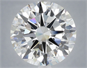 Del inventario de diamantes de laboratorio, 5.03 quilates, Redondo , Color E, claridad VVS2 y certificado IGI