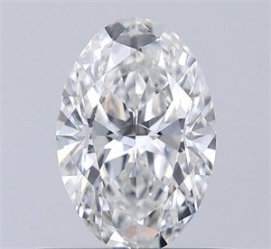 Picture of Natural Diamond 0.54 Carats, Oval with  Cut, G Color, VS2 Clarity and Certified by GIA