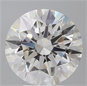 Lab Grown Diamond 5.51 Carats, Round with Ideal Cut, F Color, VS1 Clarity and Certified by IGI