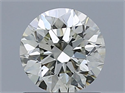 Natural Diamond 1.00 Carats, Round with Excellent Cut, M Color, SI1 Clarity and Certified by GIA