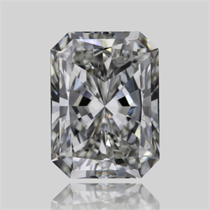 Picture of Natural Diamond 1.20 Carats, Radiant with  Cut, I Color, VVS2 Clarity and Certified by GIA