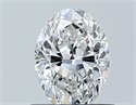 Diamante Natural 0.70 quilates, Ovalado , Color E, claridad VS1 y certificado GIA