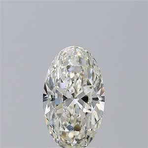 Foto Diamante Natural 2.34 quilates, Ovalado , Color J, claridad SI2 y certificado GIA de