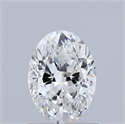 Natural Diamond 1.01 Carats, Oval with  Cut, F Color, SI1 Clarity and Certified by GIA