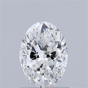 Picture of Natural Diamond 1.01 Carats, Oval with  Cut, F Color, SI1 Clarity and Certified by GIA