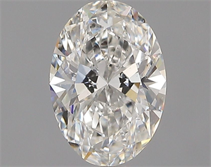 Picture of Natural Diamond 0.70 Carats, Oval with  Cut, F Color, SI2 Clarity and Certified by GIA