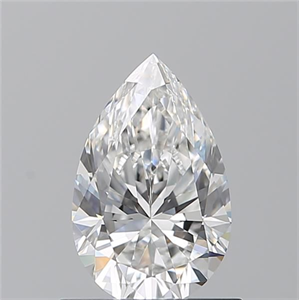 Picture of Natural Diamond 0.80 Carats, Pear with  Cut, F Color, VVS1 Clarity and Certified by GIA