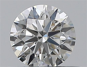 Picture of Natural Diamond 0.40 Carats, Round with Excellent Cut, I Color, SI1 Clarity and Certified by GIA