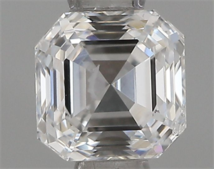 Foto Diamante Natural 0.52 quilates, Asscher , Color E, claridad SI2 y certificado IGI de